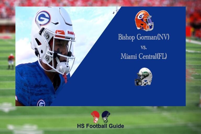 Bishop Gorman vs Central Live Football