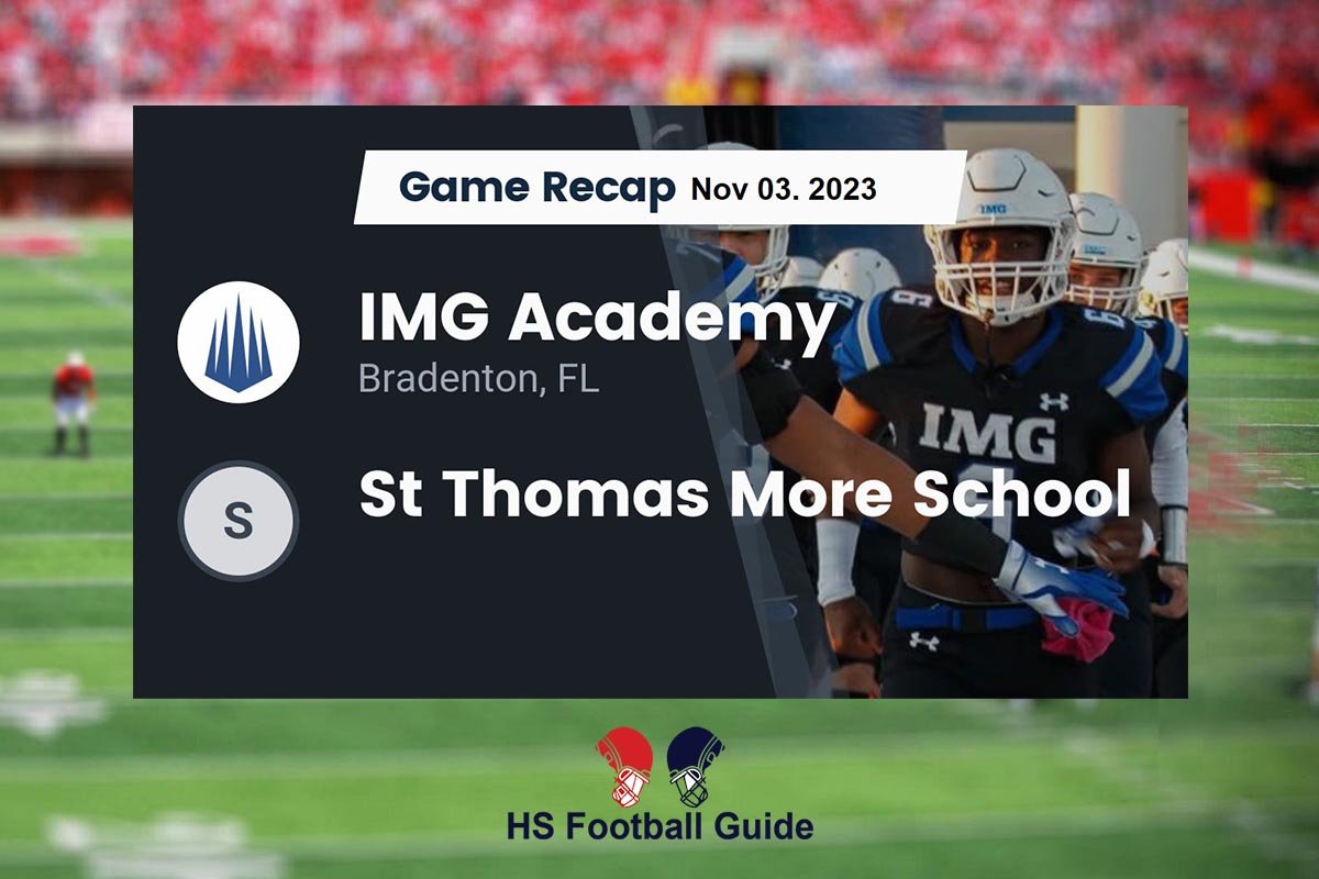 St. Thomas More vs IMG Academy live