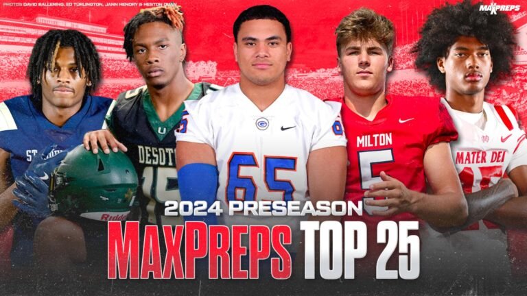 2024 Preseason MaxPreps Top 25 High School Football